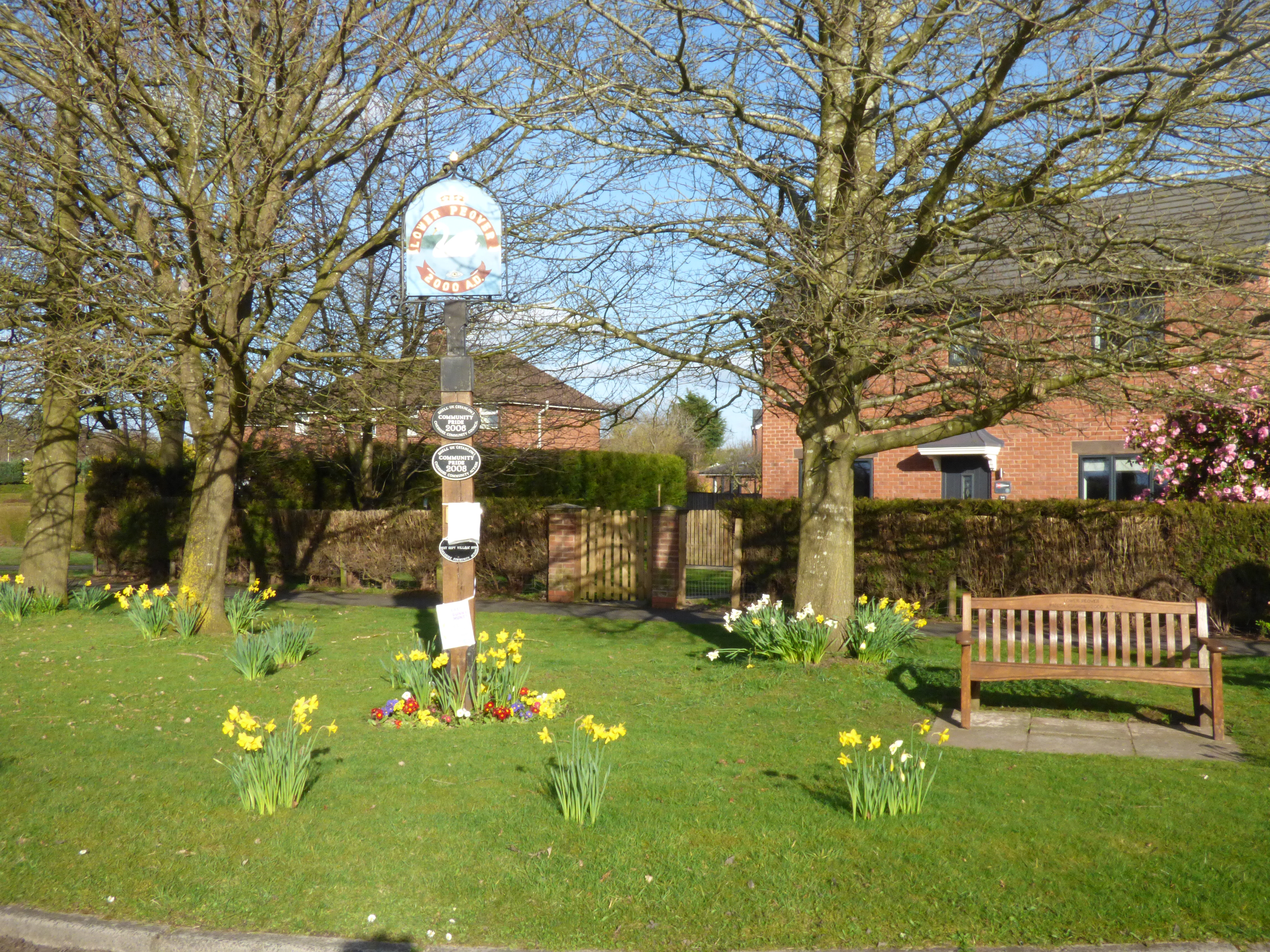 Village sign